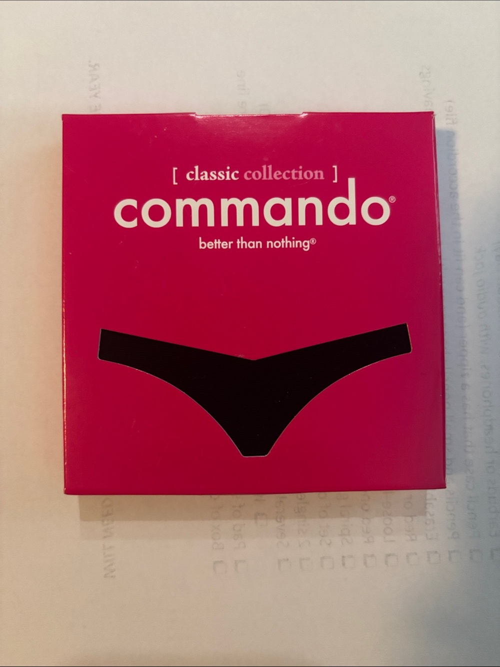 NEW - Commando thong